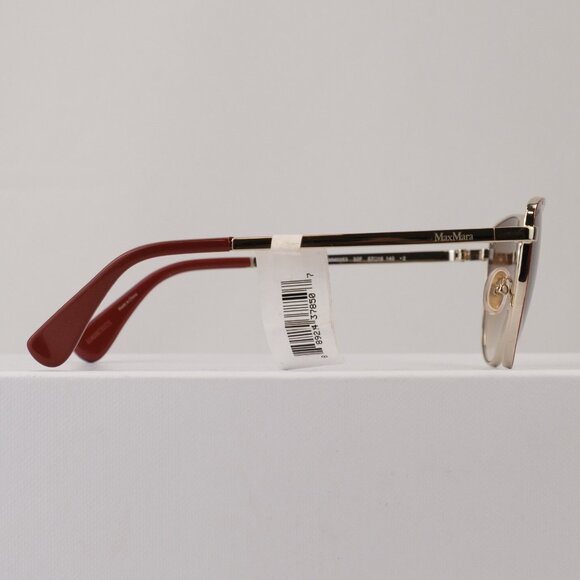 MaxMara Cateye MM0052 Sunglasses, Gold/Red main image 7
